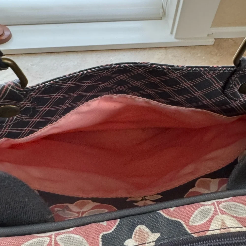 Petunia Pickle Bottom Floral & Plaid Diaper Bag